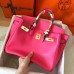 Hermes Birkin 30 Handmade Bag In Rose Lipstick Epsom Leather Hermes Birkin 30 Handmade Bag In Rose Lipstick Epsom Leather