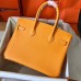 Hermes Birkin 30 Handmade Bag In Yellow Epsom Leather Hermes Birkin 30 Handmade Bag In Yellow Epsom Leather